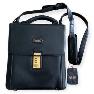 Vintage Pierre Cardin Genuine Leather Hand Made Bag